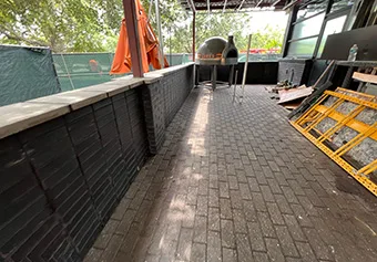 masonry wall