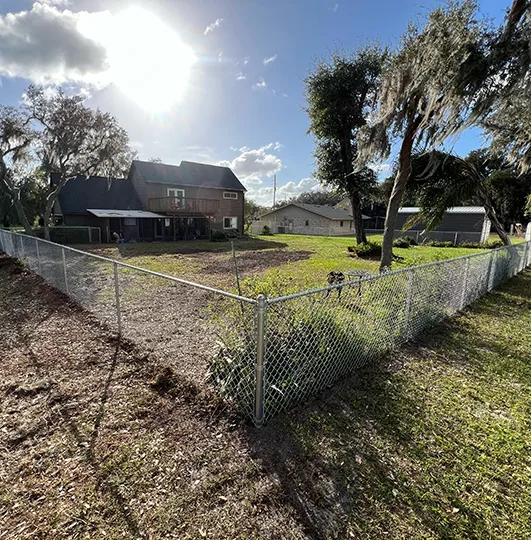 affordable chain link fence